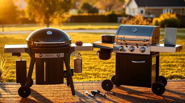 Top barbecues comparés : Kettle Pro 57 vs Chariot Napoleon